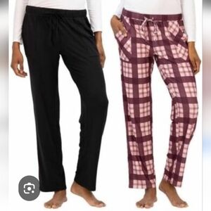 Lucky Brand Gray and White Lounge Pants
